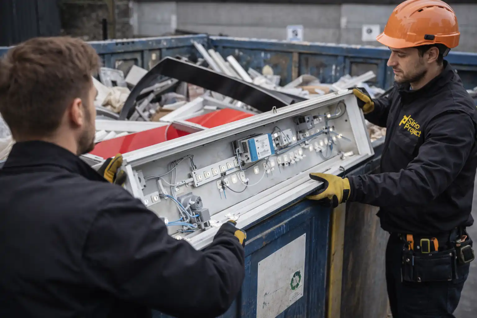 Smaltimento insegne e materiali a norma di legge - Sirio Project
